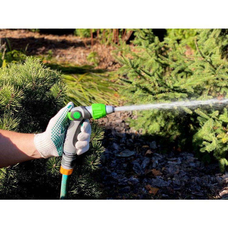 Пістолет для поливу металевий Presto-PS насадка на шланг (7774B) - 4