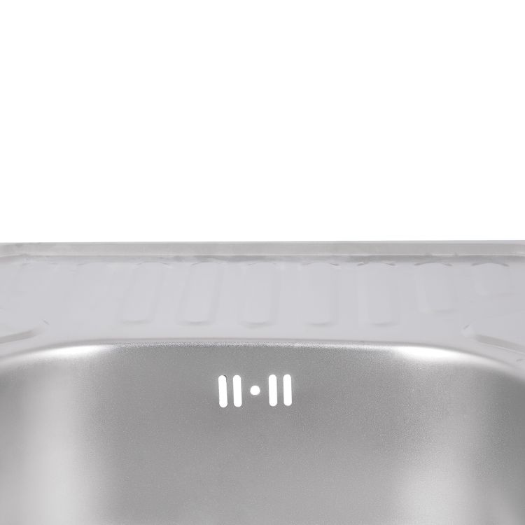 Кухонна мийка Brinex 6642 0,8 мм Satin (BRIN6642SAT08) - 7