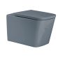 Унітаз підвісний Tern Ultra Quiet 490×365×325 мм, Anthracite, з сидінням Slim Duroplast / Soft-close / Quick Release QT17332303ASAN Qtap - 1