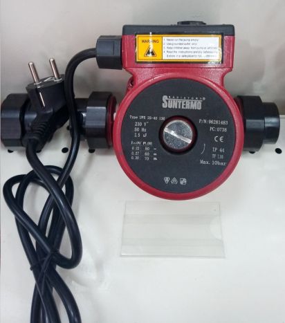 Насос циркуляционный 25/40/130 + гайки Ø1" SUNTERMO - 1 Насос циркуляционный 25/40/130 + гайки Ø1" SUNTERMO - 1
