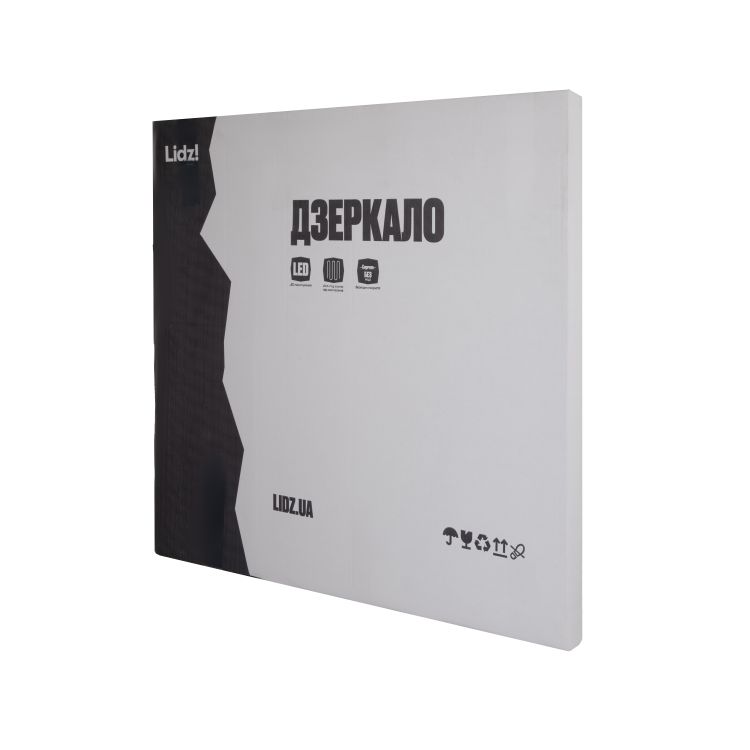 Дзеркало Lidz Astra R800 з LED-підсвічуванням Touch, з антизапотіванням, з димером, рег. яскравості LDASR80049290 - 8