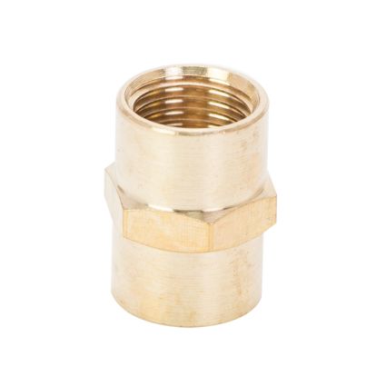Соединение 1/4&amp;quot; × 1/4&amp;quot; (латунь) Sigma (7025111) - 1