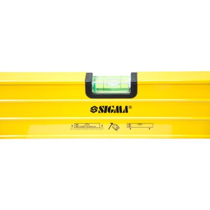 Уровень с поворотной капсулой, 2 рукоятки 80см Sigma (3723081) - 3