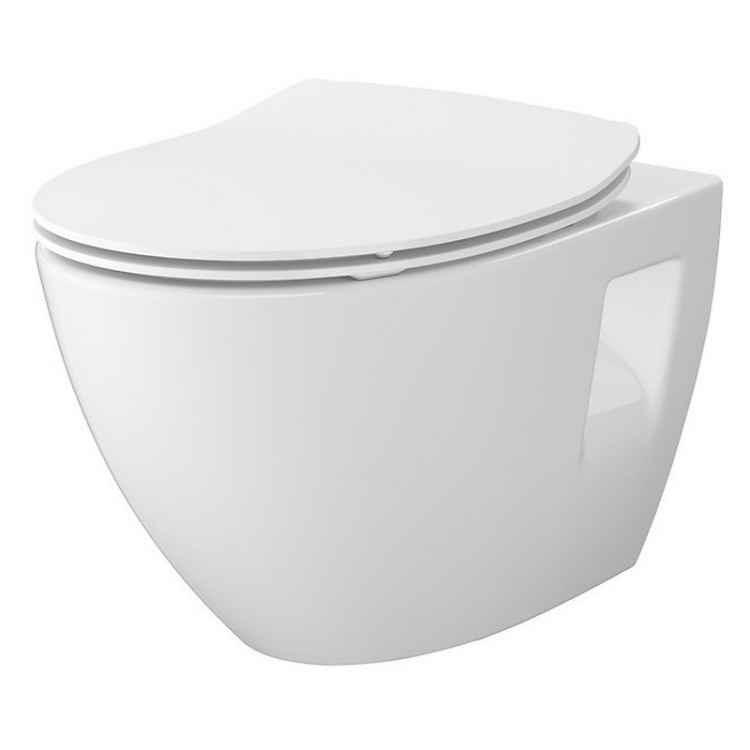 Унітаз підвісний Сет B904 Moduo Plus Clean On з дюропл. сид. SLIM Cersanit - 1