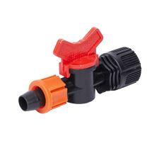 Кран для крапельної стрічки Ø16мм в/р 1/2" FLORA (5079634)