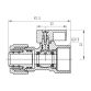 Кран металлопл 20*3/4в SF264W20 SD Fortе - 2