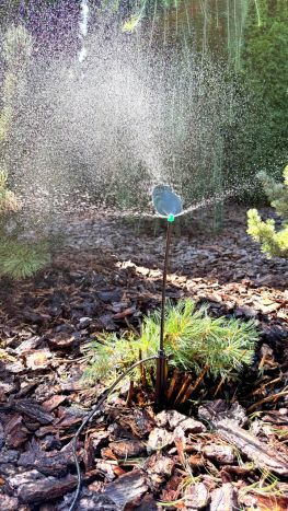 Микроджет Presto-PS крапельниця для поливу Шуруп 90 л/год 180°, в упаковці - 100 шт. (MJS-018) - 5