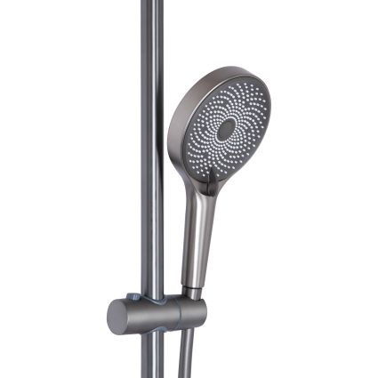 Душова система універсальна Slavonice на 3 спожив. (з виливом) QTSLA111GMB45910 Gunmeta Q-tap - 5