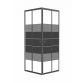 Душ.кабина квадрат.90х90х180см VELUM+поддон 90RZ501 стекло 4мм 90BRZ082 &amp;quot;Black linia&amp;quot; 091997 SPI - 1