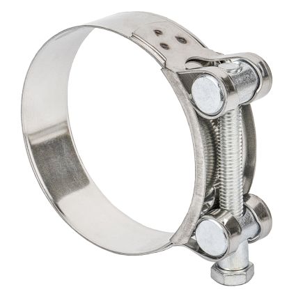 Хомут силовой нержавеющий 24мм Ø74-79мм SIGMA (2508221) - 1
