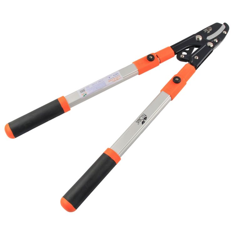 Cучкорез контактный телескопический алюминиевые рукоятки 620-870мм FLORA (5022534) - 1