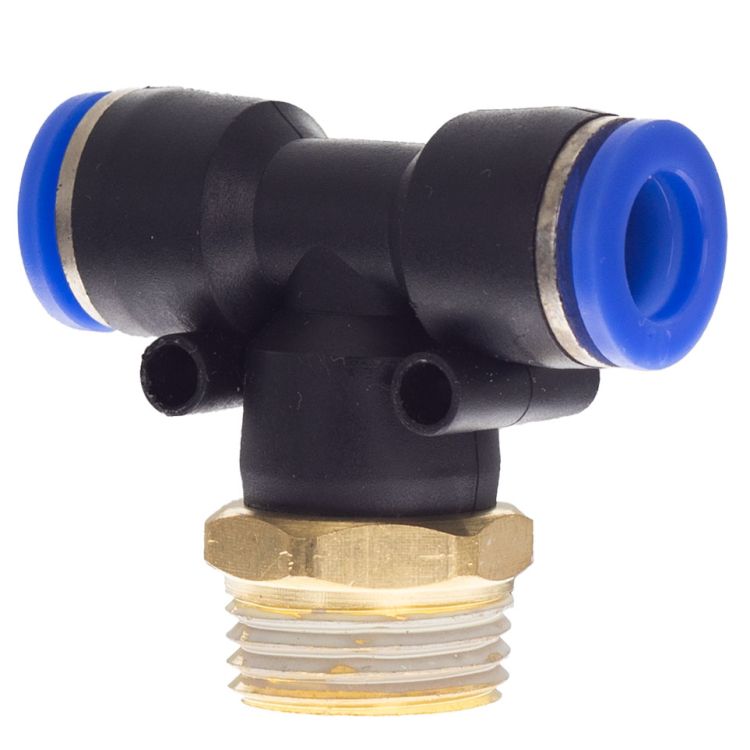 Штуцер цанговий (Т-подібний) Ø10*10*10мм МТ 1/2&amp;quot; Sigma (7027431) - 5