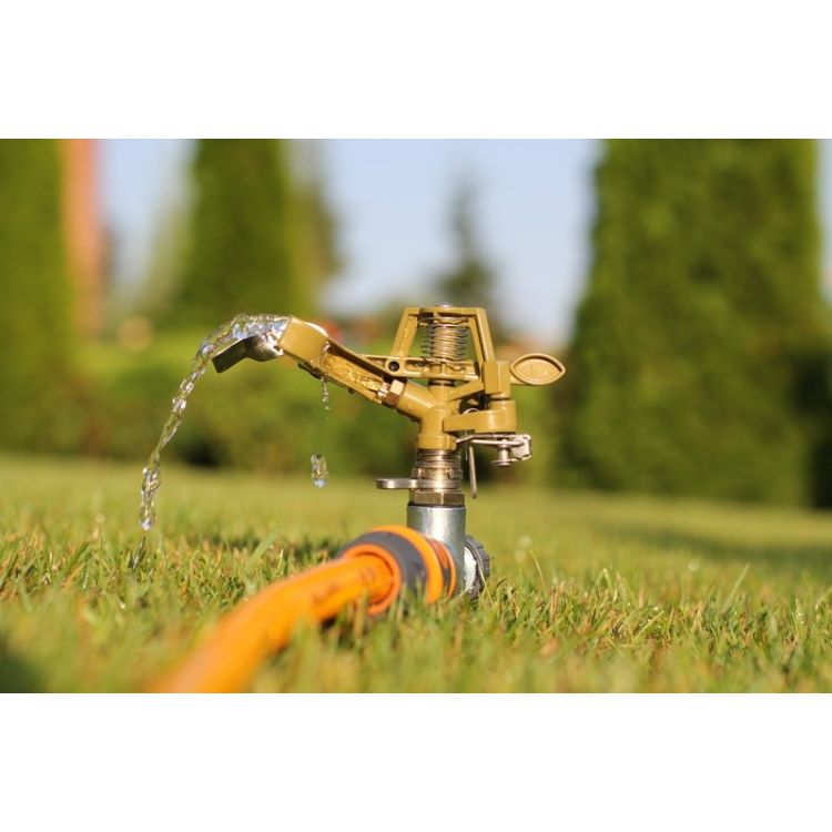 Дощувач Presto-PS зрошувач імпульсний для газону металевий (8105D-BL) - 5