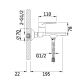 Змішувач для ванни Jay (з душовим гарнітуром) QTJAY259CRW45553 Chrome/White Qtap - 2