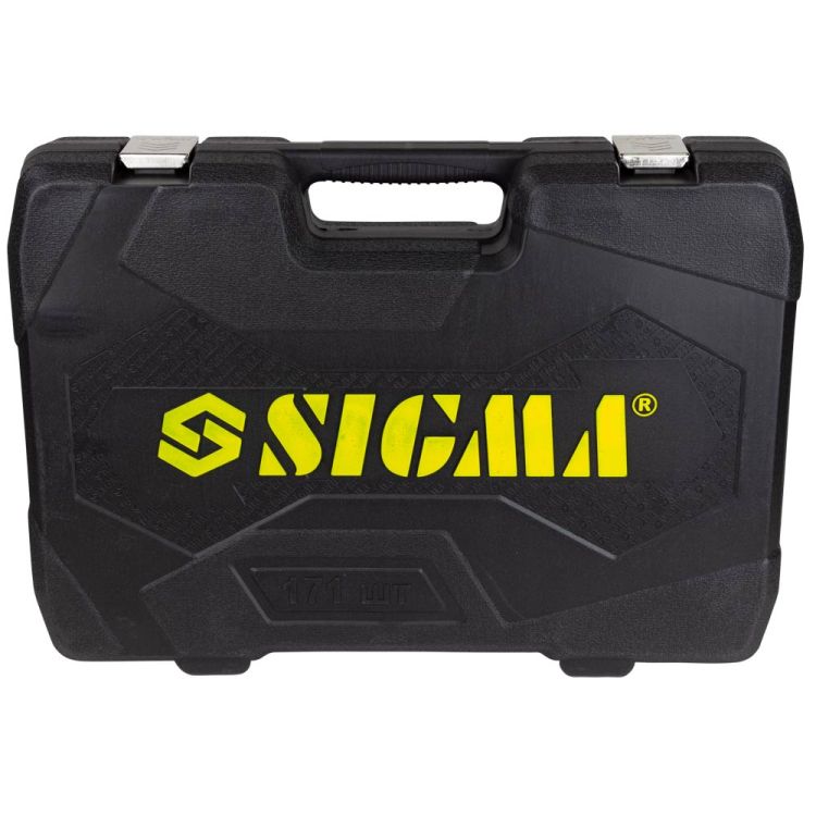 Набір насадок торцевих і біти 1/4&amp;quot;, 3/8&amp;quot;, 1/2&amp;quot; 171шт CrV Sigma (6003811) - 5