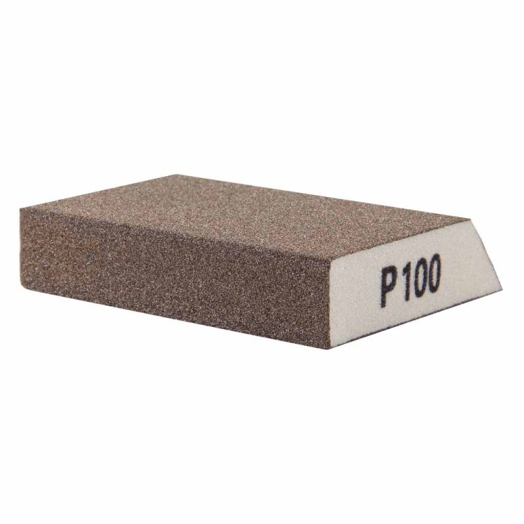 Шліфувальна Губка чотиристороння кутова 110×90×25мм P100 Sigma (9130461) - 4