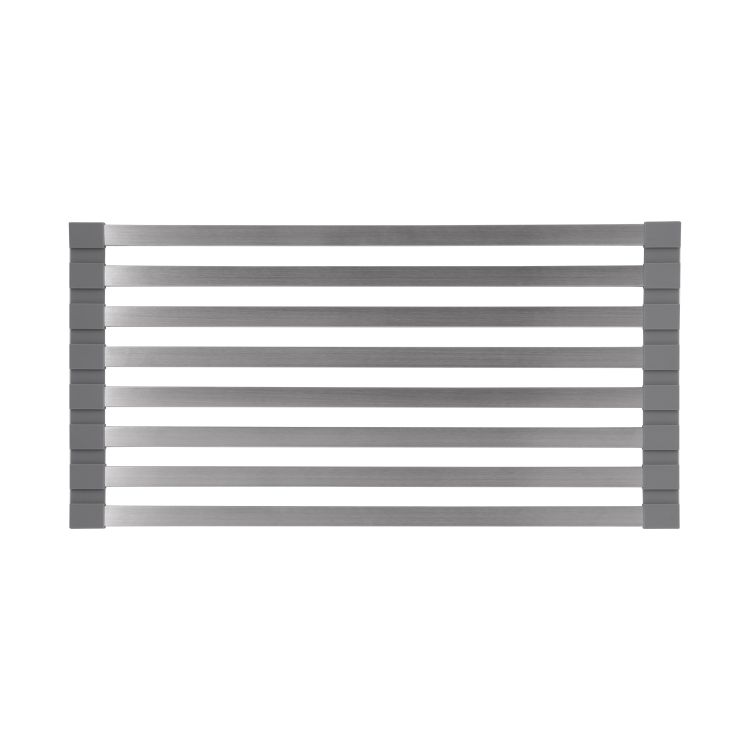 Сушарка на кухонну мийку Lidz Acsis LA11 Gray, плоска основа, для посуду 430х216 мм LDACSLA11GRA49765 - 3