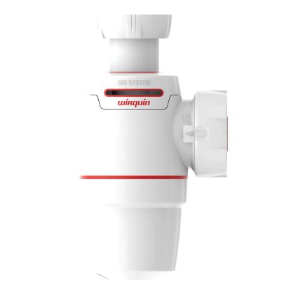 Сифон для кухонної мийки Neo Air 1½&amp;quot;×Ø40мм WIRQUIN (9542331) - 1