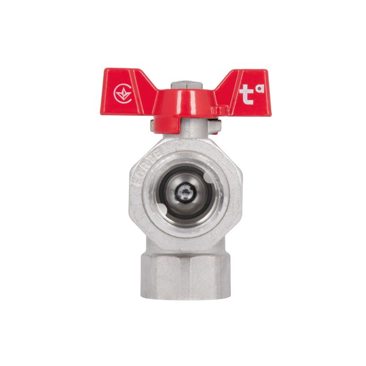 Кран шаровой &amp;quot;Американка&amp;quot; SD Forte 1&amp;quot; угловой - 6