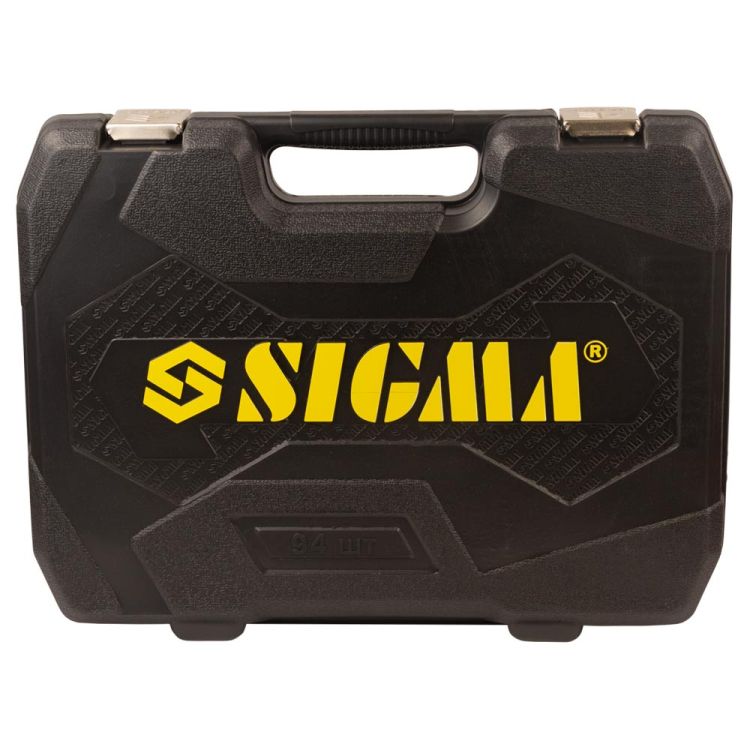 Набір насадок торцевих і біт 1/4&amp;quot;, 1/2&amp;quot; 94шт CrV mid Sigma (6003761) - 8