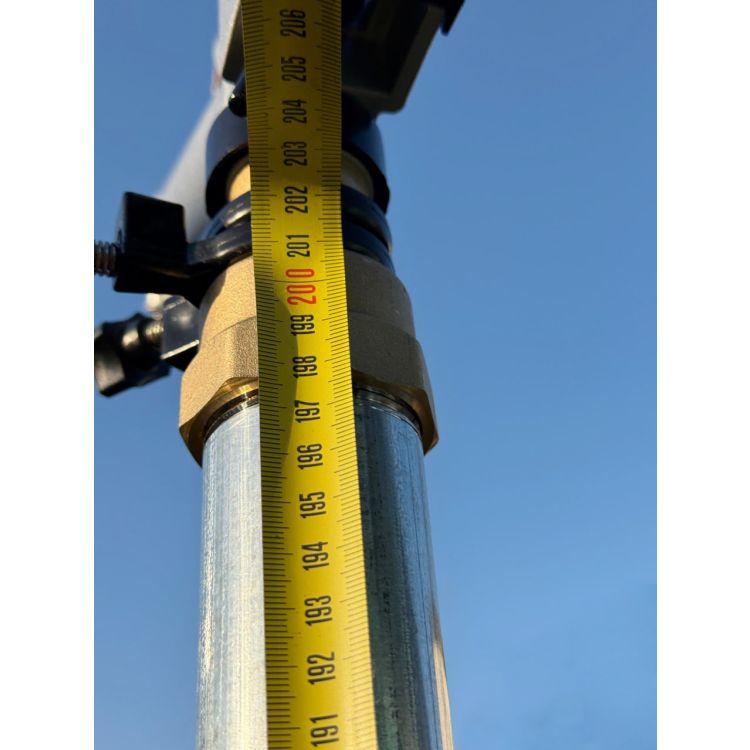 Тринога Presto-PS для дощувачів із зовнішнім різьбленням 1 дюйм, висота 100-140 см (14040) - 4