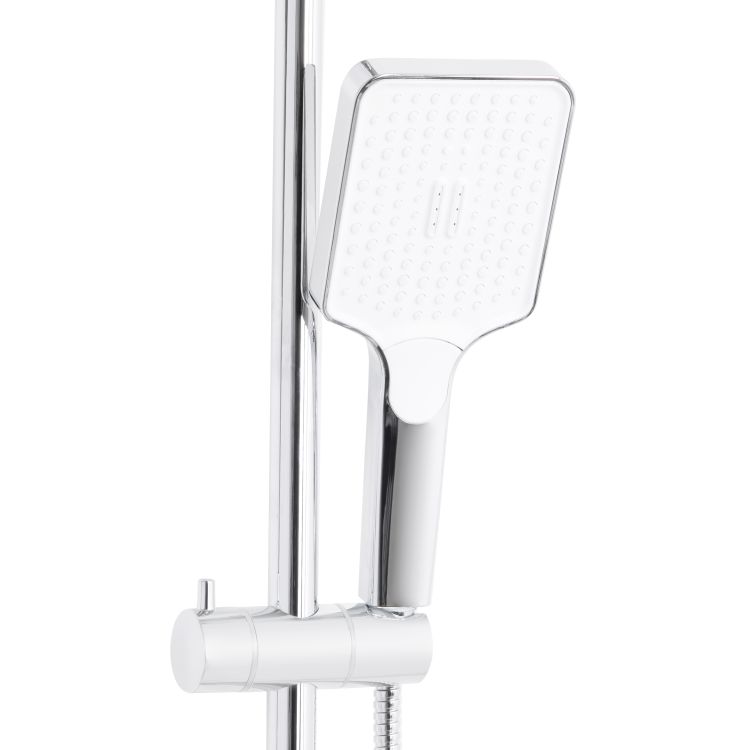 Душова система універсальна Qtap Arvin на три споживача (з виливом) QTARV111CRM48643 Chrome - 6