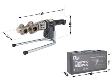 Паяльник для PPR Ø20-32 стержневой (автоматический) STD-102 700W Thermo Alliance - 2