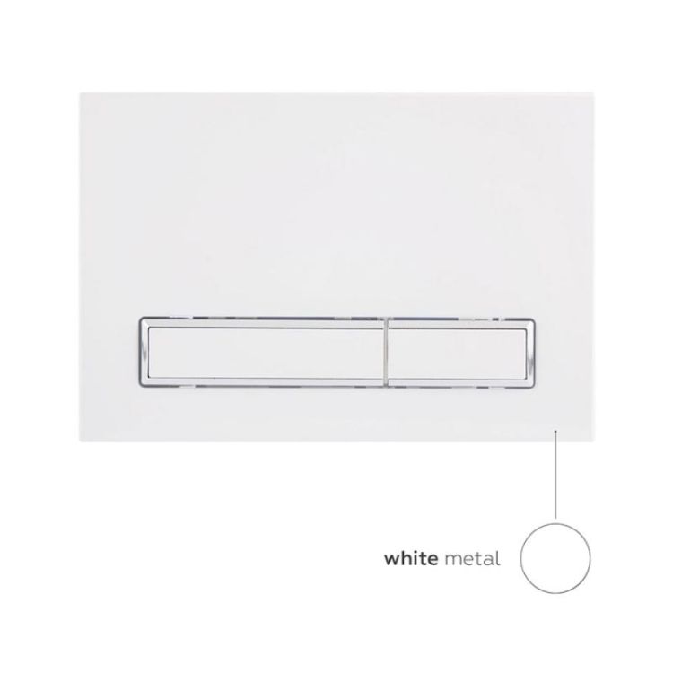 Панель змиву для унітазу Nest PL M08WHI, Q-tap - 4