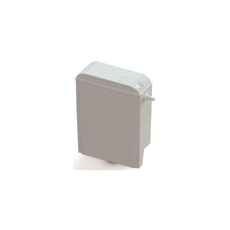 Бачок сливной в компл с зливн механизмом SLIM-side 02006 Plastic toilet tank - 1