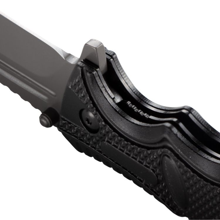 Нож раскладной 124мм (рукоятка алюминиевый сплав) Sigma (4375851) - 3