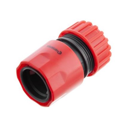 Коннектор д/шланга 3/4х3/4&amp;quot; с аквастоп. Intertool GE-1021 - 1