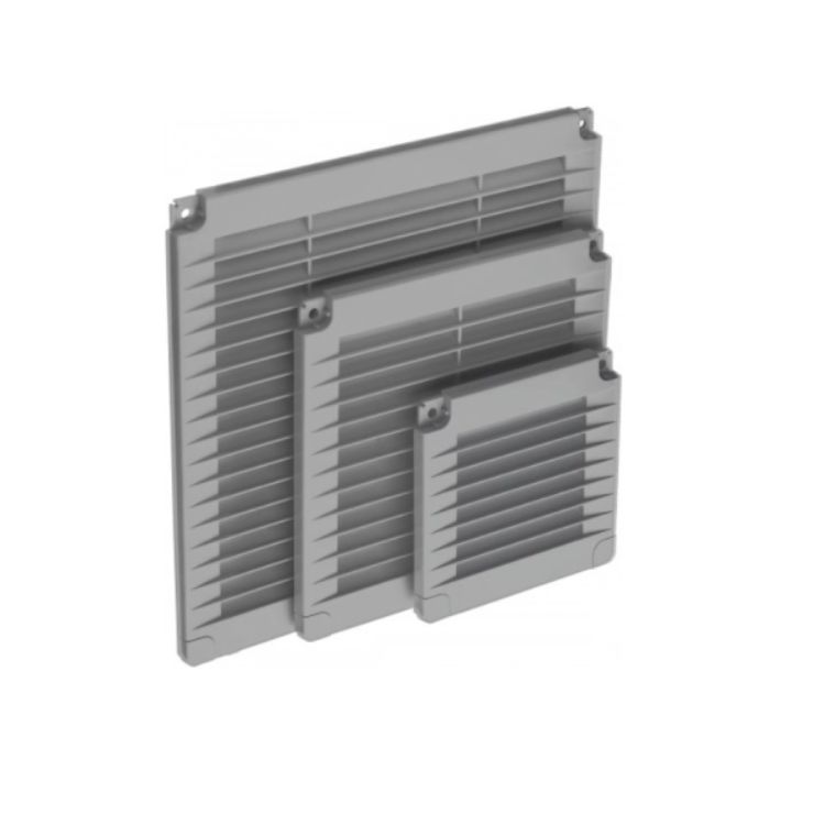 Решетка airRoxy 200x200 grey (02-320) - 1