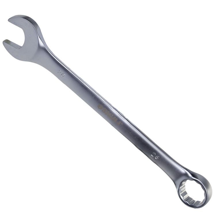 Ключ рожково-накидной 26мм CrV satine Sigma (6021261) - 5