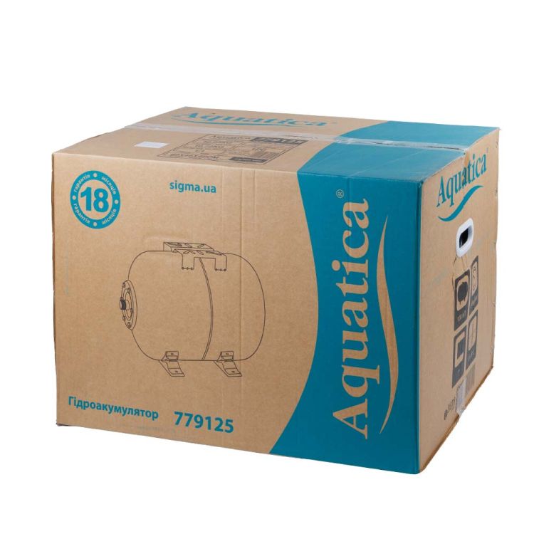 Гідроакумулятор 100 л горизонтальний 779125 Aquatica - 6