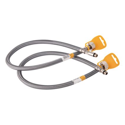 SD FORTE Шланг для води, NYLON М10*40 см (пара) SF390W40 - 1
