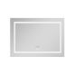 Дзеркало Lidz Kubis 800х600 з LED-підсвічуванням Touch, з антизапотіванням, з димером, рег. яскравості LD78LF9047400 - 3