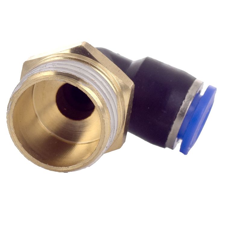 Штуцер цанговий (кутовий) Ø8*8*8мм МТ 1/2&amp;quot; Sigma (7027151) - 4