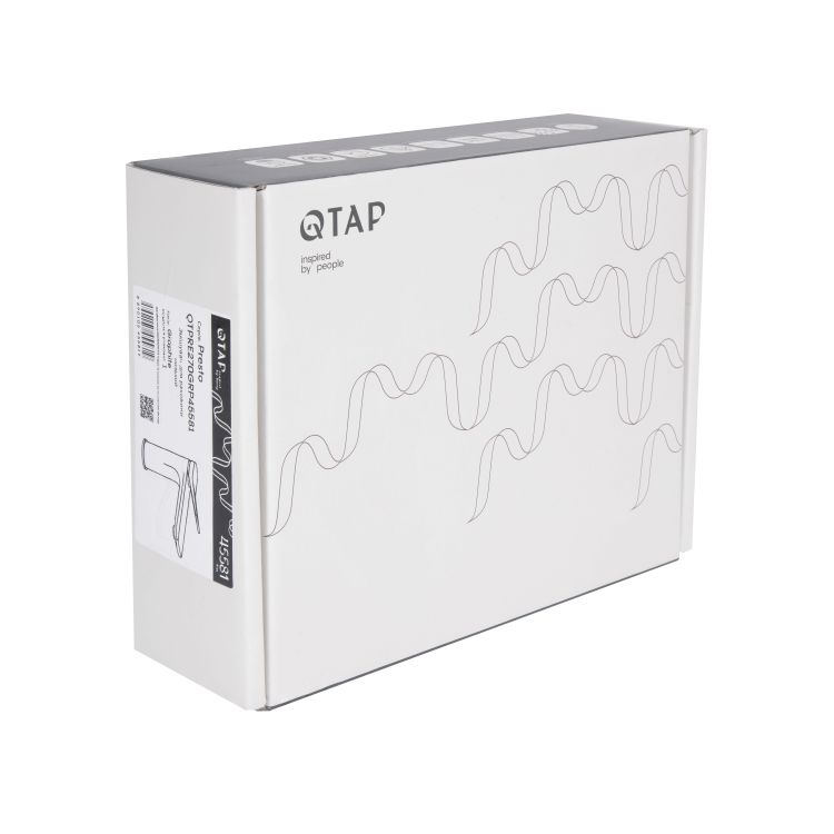Змішувач для раковини Qtap Presto QTPRE270GRP45581 Graphite - 8