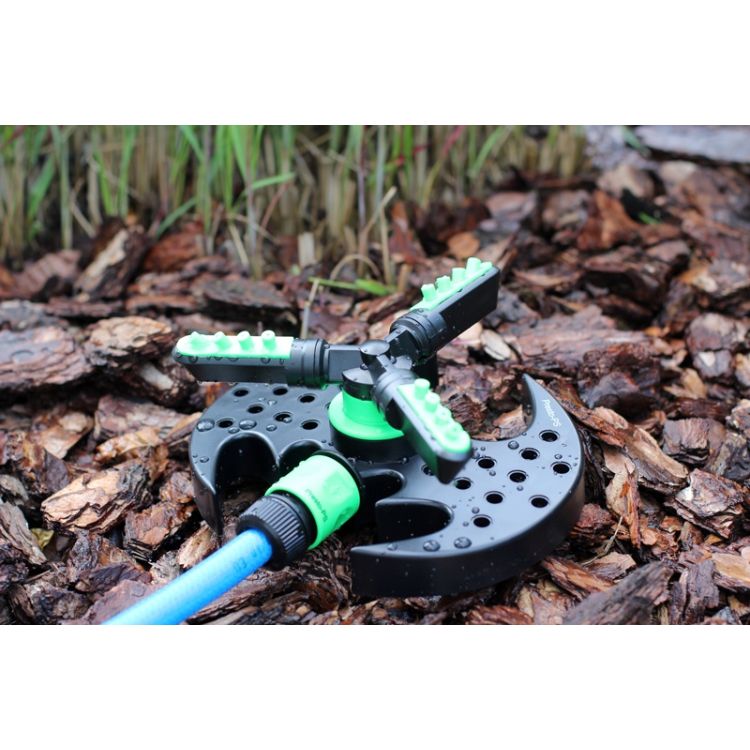 Дощувач Presto-PS зрошувач круговий Рубікон Green (2812-BL) - 5