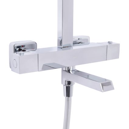 Душова система універсальна Qtap Sloup термостатична на три споживача (з виливом) QTSLO51103OC48217 Chrome - 3