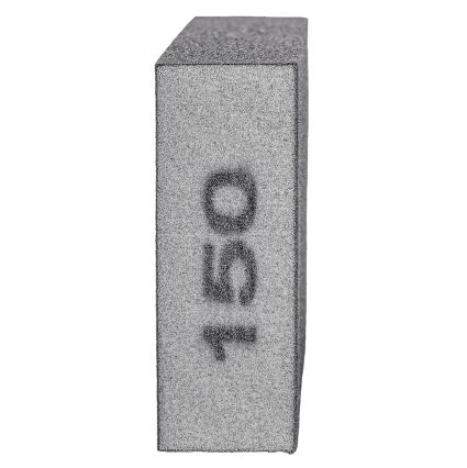 Губка шлифовальная четырехсторонняя 100х70х25мм P150 Sigma (9130681) - 3