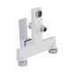Змішувач для ванни Gemini (з душовим гарнітуром) QTGEM259CRW45683 Chrome/White Qtap - 5