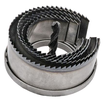 Коронки по дереву набірні Ø60; 67; 74; 81; 95мм висота 30мм Sigma (1520031) - 3