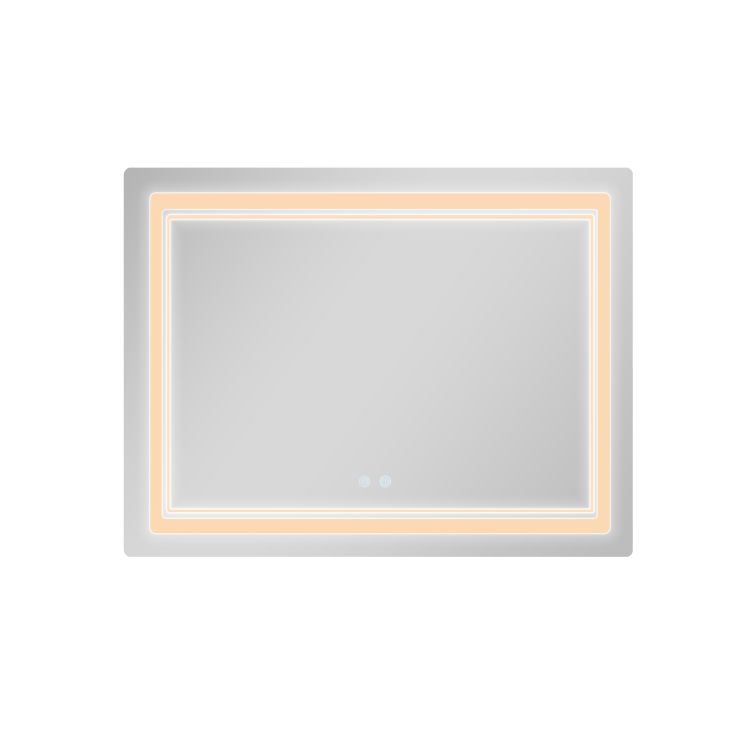 Дзеркало Qtap Cardinal (CA2) 1000х800 з LED-підсвічуванням Touch, з антизапотіванням, з димером, рег. темп. кольору (3000-6500K) QT0478C1008048455 - 5