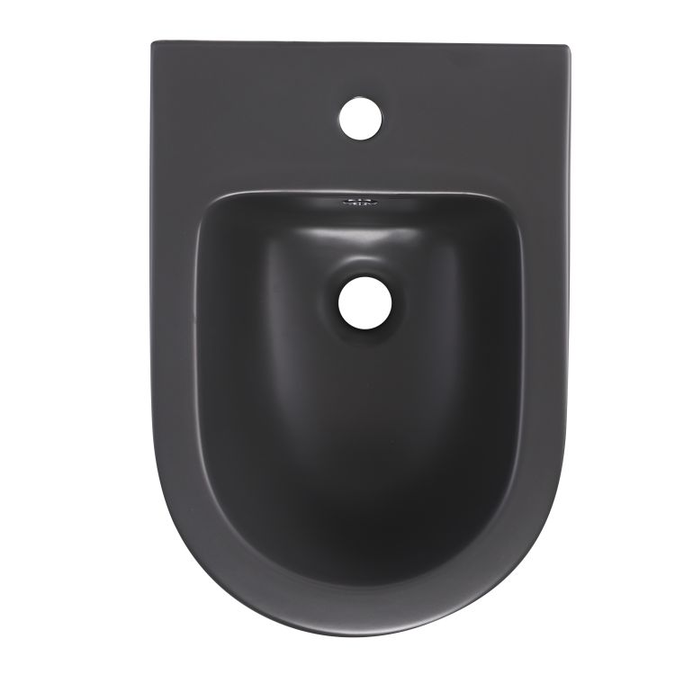 Біде підвісне Qtap Robin 515x370x350 мм, Anthracite QT13551381GAN - 7