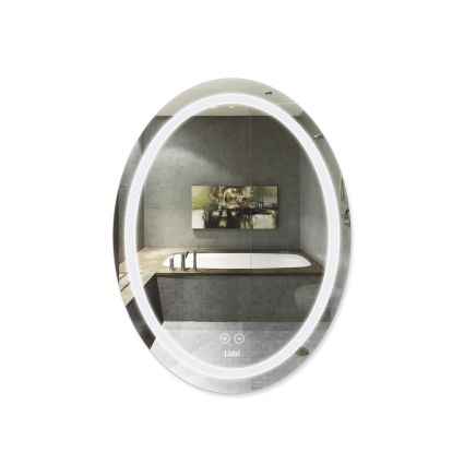 Зеркало Lidz Vida 700х500 с LED-подсветкой Touch, с антизапотеванием, с димером, рег. яркости LD78LF5070 - 1