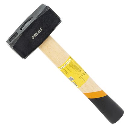 Кувалда 1500г дерев'яна ручка (дуб) Sigma (4311351) - 2