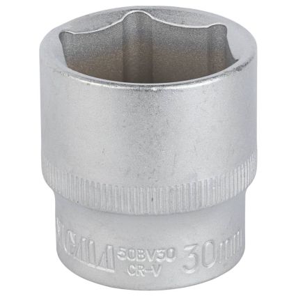 Насадка шестигранна коротка 1/2&amp;quot; 30мм CrV mid Sigma (6071301) - 1
