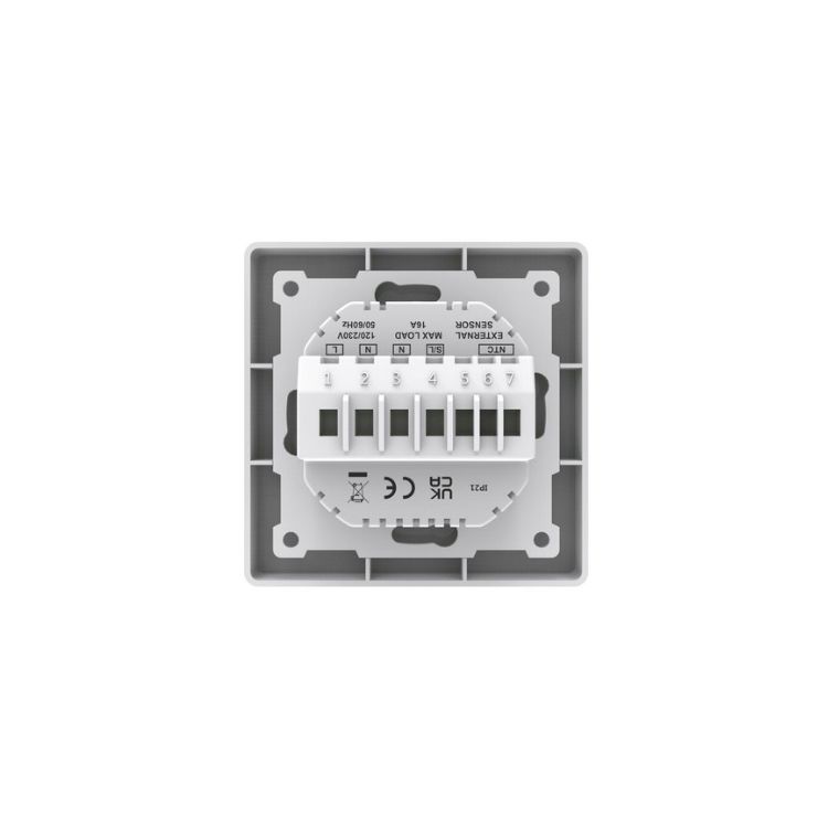 Терморегулятор PWT 029 білий сенсорний з Wi-Fi IN-THERM - 5