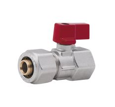 Кран кульовий обтискний SD Forte 16х1/2&quot; ВР SF264W15